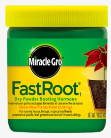 Miracle Gro Fastroot Dry Powder Rooting Hormone Jar, - Packaging And Labeling, HD Png Download, Transparent PNG