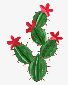 Transparent Nopal Png - Cactus Arts And Crafts, Png Download, Transparent PNG
