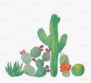 Watercolor Cactus Clip Art, HD Png Download, Transparent PNG