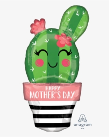 Happy Mothers Day Cactus, HD Png Download, Transparent PNG