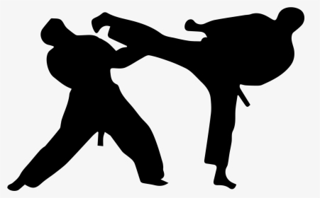 World Taekwondo Sparring Clip Art Martial Arts - Karate Fight, HD Png Download, Transparent PNG