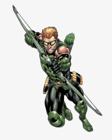Green Arrow New 52 Green Arrow By Bobhertley - Dc Green Arrow Png, Transparent Png, Transparent PNG
