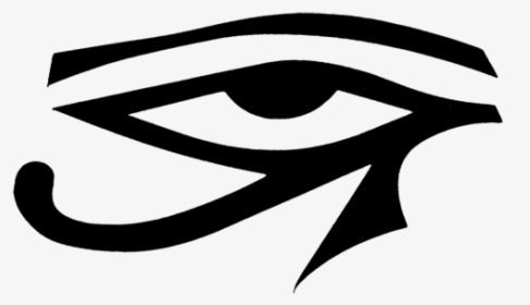 Black Right Eye Of Ra 4 3/4 - Eye Of Ra Png, Transparent Png, Transparent PNG