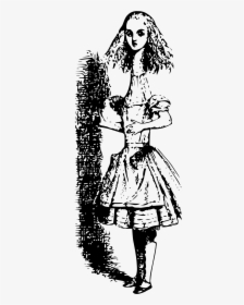Alice In Wonderland - Alice In Wonderland Tenniel, HD Png Download, Transparent PNG