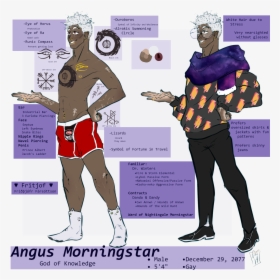 Angus Morningstar - Cartoon, HD Png Download, Transparent PNG