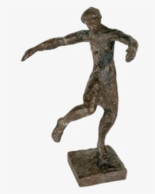 Bronzefigur In Sich Versunken Von Roland Bischofberger - Statue, HD Png Download, Transparent PNG