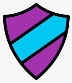 Emblem Icon Purple-light Blue - Dark Blue Logo Shield, HD Png Download, Transparent PNG