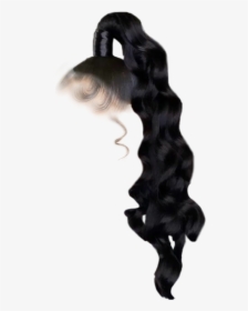Hair Wig Wigs Freetoedit - Black Wigs Png, Transparent Png, Transparent PNG