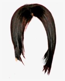 Hair Wig Png - Brown Hair Bob Clipart, Transparent Png, Transparent PNG