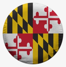 Maryland Flag / Tire Cover - Maryland Crab Jeep Tire Cover, HD Png Download, Transparent PNG