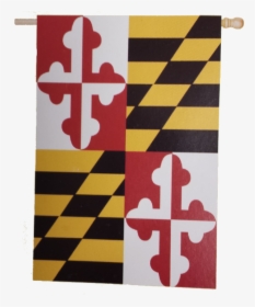 Image Of State Of Maryland Banner House Flag - Maryland Flag Wallpaper Iphone, HD Png Download, Transparent PNG