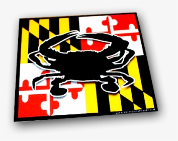 Maryland Flag And Crab, HD Png Download, Transparent PNG