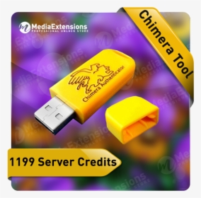 Chimera Tool 1199 Credits Pack - Usb Flash Drive, HD Png Download, Transparent PNG