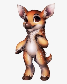 Deer Clipart Fawn - Cartoon White Tail Deer, HD Png Download, Transparent PNG