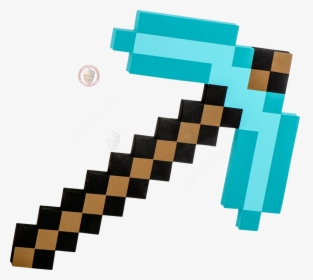 Diamond Axe Png Clipart Freeuse Download - Minecraft Diamond Pickaxe, Transparent Png, Transparent PNG
