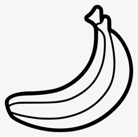 Banana - Banana Icon Png, Transparent Png, Transparent PNG