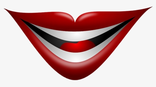 Transparent Lips Clip Art - Joker Mouth, HD Png Download, Transparent PNG