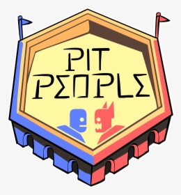 Pitpeople Logo Stationary - Pit People Title, HD Png Download, Transparent PNG