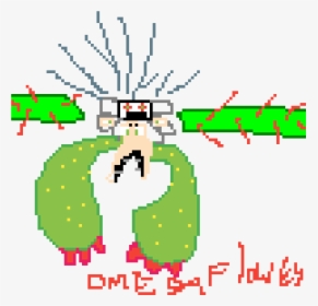 Omega Flowey , Png Download - Hitler Pixel Art, Transparent Png, Transparent PNG