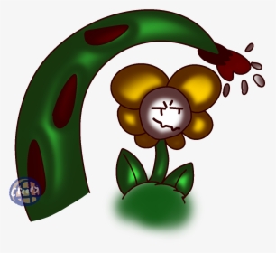 Flowey The Flower - Illustration, HD Png Download, Transparent PNG