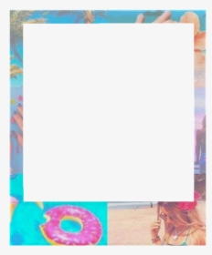 Polaroid Clipart Summer - Polaroid Frame Summer, HD Png Download, Transparent PNG
