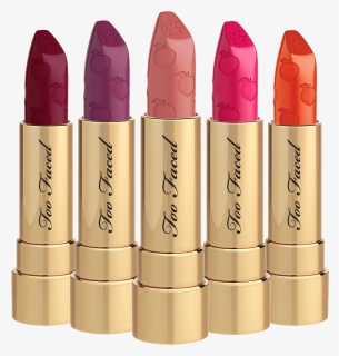 Lipstick Png Pic - Peach Kiss Too Faced, Transparent Png, Transparent PNG