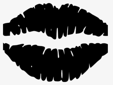 Pink Lips On White Background - Lips Clip Art, HD Png Download, Transparent PNG