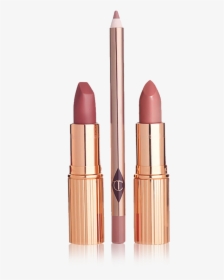 Pretty Pink Lipstick Duo Packshot - Charlotte Tilbury Pretty Pink Lipstick Duo, HD Png Download, Transparent PNG