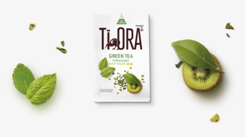 Tiora Tea Green Tea Peppermint And Kiwi, HD Png Download, Transparent PNG