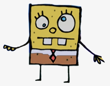 #freetoedit #spongebob Doodlebob But Colored, HD Png Download, Transparent PNG