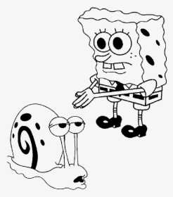 Komodo Dragon Clipart Biawak Gary Spongebob Kids - Gary Spongebob Coloring Pages, HD Png Download, Transparent PNG