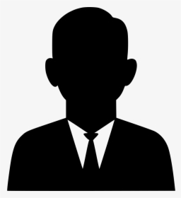 Businessman Svg Png Icon Free Download - Customer Image Black And White, Transparent Png, Transparent PNG