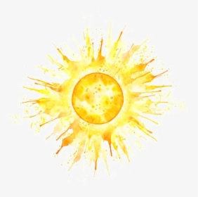 Watercolor Sun Sun Aesthetic Hd Png Download Transparent Png Image Pngitem