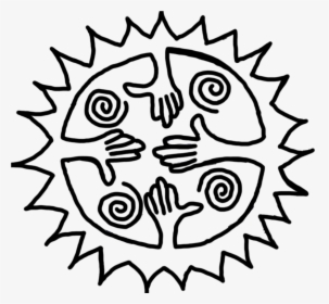 Unity Under The Sun - Unity In Art Easy Drawing, HD Png Download, Transparent PNG