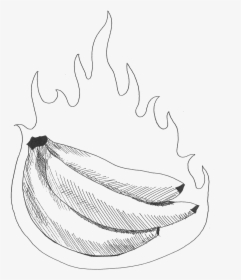 Bananas On Fire, HD Png Download, Transparent PNG
