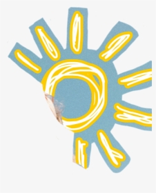 #sun #sunshine #drawing #art #doodle #color #yellow - Doodle Color Png, Transparent Png, Transparent PNG