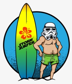 Transparent Surfboard Clipart Png - Hibiscus, Png Download, Transparent PNG