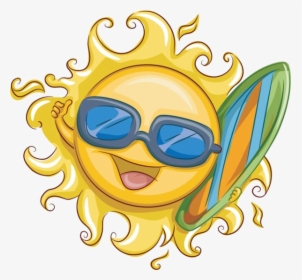 Surfing Sunglasses Surfboard Sun Royalty-free Cartoon - Surfboard Png Cartoon, Transparent Png, Transparent PNG