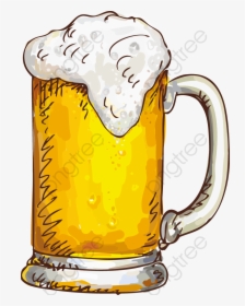 Transparent Glass Clipart - Beer Mug Clipart Png, Png Download, Transparent PNG