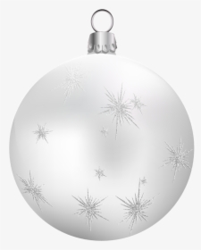 White Christmas Png - White Christmas Ball Png, Transparent Png, Transparent PNG