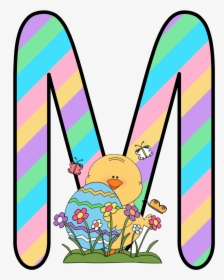 Holidays Cliparts Png Bubble Letter - Alfabeto Easter De Kidsparkz Holiday Fonts, Transparent Png, Transparent PNG
