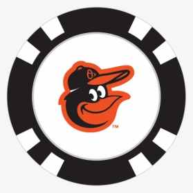 Baltimore Orioles Poker Chip Ball Marker - Carolina Hurricanes Clip Art, HD Png Download, Transparent PNG