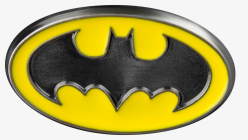 Logo Colour Enamel Lapel Pin - Batman Logo Png Hd, Transparent Png, Transparent PNG