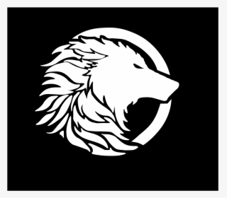 Wolf - Black And White Wolf Icon, HD Png Download, Transparent PNG