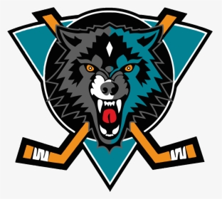 Ehl Wolves - Anaheim Mighty Ducks Logo, HD Png Download, Transparent PNG