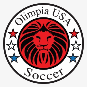 Olimpia Usa Soccer - Vector Lion Head Png, Transparent Png, Transparent PNG