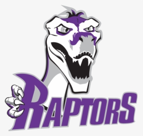 Toronto Purple Character Fictional Logo Nba Raptors - Lady Raptors Basketball Logo, HD Png Download, Transparent PNG
