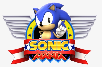 {sfm} Sonic Mania Title Screen Remake By Blueeyedthunder - Sonic Mania Title Screen, HD Png Download, Transparent PNG