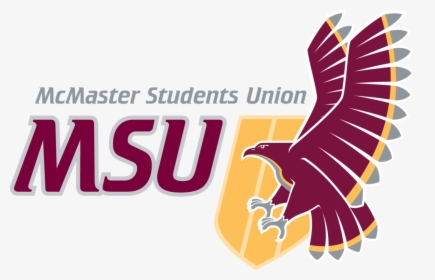 Msu Logo - Colour - Mcmaster Student Union Logo, HD Png Download, Transparent PNG