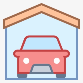 Car In Garage Clipart, HD Png Download, Transparent PNG